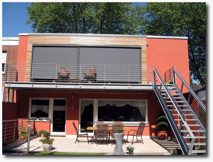 Wohnhaus mit Flachdacheindichtung