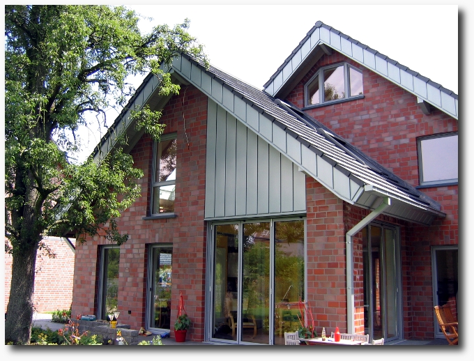 Stulppaneel Rheinzink vorbewittert