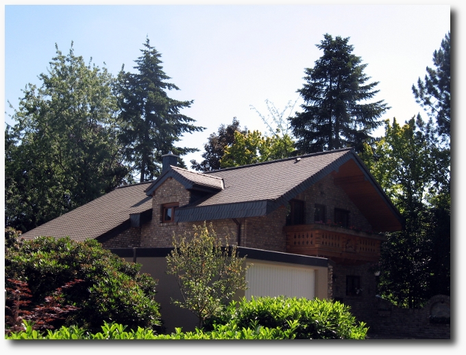 Dacheindeckung mit Biberschwanzziegeln